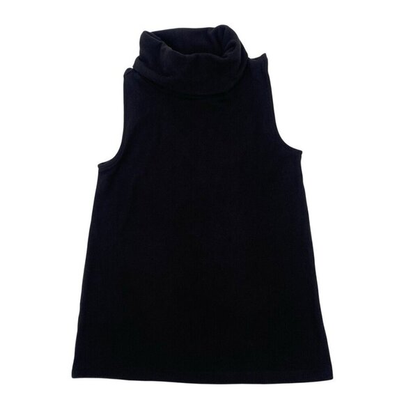 LOFT Women's Size XS Lightweight Top Mock Neck Black NWT - Picture 2 of 12